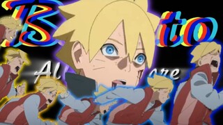 "Boruto Uzumaki" "Saya seorang ninja, tapi saya hanyalah seorang anak laki-laki." (Berisi potongan h