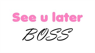 BLACKPINK/NCT U - See u later BOSS ( MashUp )