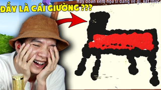 Các Họa Sĩ Trong Noob Team So Tài Và Cái Kết __ Cuộc Thi Vẽ Hình Đoán Từ Trong Mini World