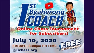 JOIN OUR 1ST TOURNAMENT FOR SUBSCRIBERS!  July 10, 2020