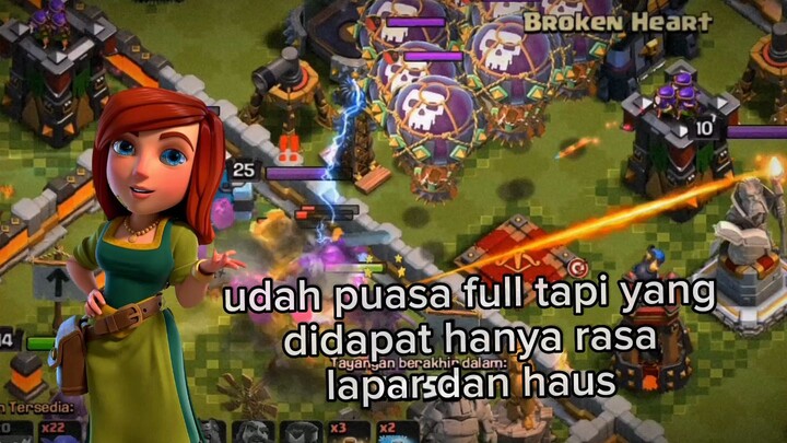 Puasa tpi malah pacaran #coc #clashofclans #dakwah