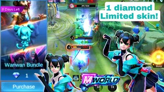 Free M-World Wanwan Gameplay!😻+ Dancing action emote❤️