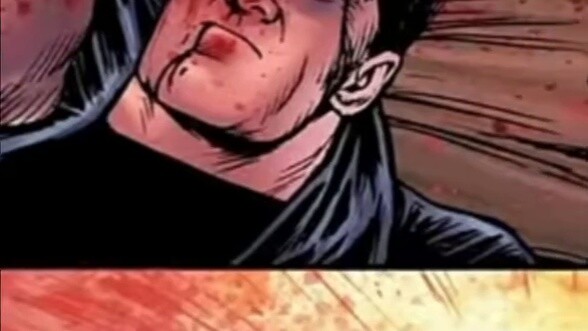 The Boys comics: The Butcher turns evil (cooked meat)