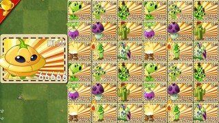 Plant vs Zombies ✔️Army Saucer Squash Max -66666 LVLs -- PVZ funny moments🅿139
