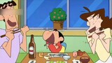 [Koleksi Makanan Crayon Shin-chan] Ermi dedak acar dan membersihkan makanan di lemari es