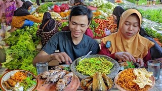 NIKMATnya Gak Ada Obat,, MUMULUK Masakan Dikampung Seperti ini, Makan Sampai NAMBAH Terus,,