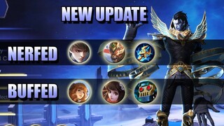 NEW UPDATE - GUSION NERF AND LIGHTNING TRUNCHEON NERF