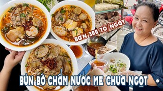 Bún Bò chấm nước me chua ngọt ngon lạ ngày bán 300 tô ở Quận 6| Địa điểm ăn uống