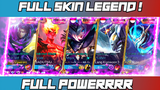 Mabar Full Skin Legend 😱😆 MUSUH AUTO PUTUS ASA!!