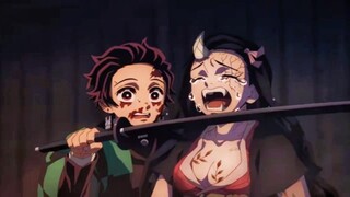 [Anime]Kimetsu no Yaiba: Nezuko Menangis Setelah Mengalahkan Daki