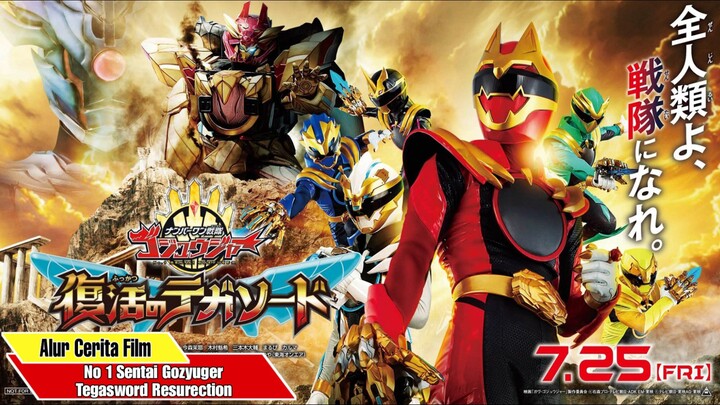 MISI PENYELAMATAN TEGASWORD - Alur Cerita No 1 Sentai Gozyuger Movie : Tegasword Resurection