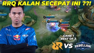 GAME TERCEPAT DI MPL INDONESIA SEASON 13!! - RRQ HOSHI vs REBELLION ESPORTS! Game 1 - #KBreakdown