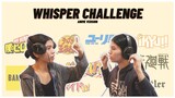 The Whisper Challenge | Anime Version | tiff and stiff