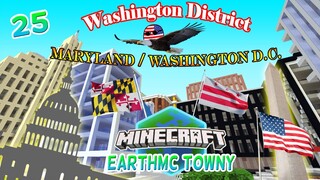 Washington DC Tour | Minecraft EarthMC Towny #25