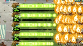 Tantangan PvZ 2 - 200 tanaman tingkat menengah vs. 300 zombie penjelajah - siapa yang akan menang?