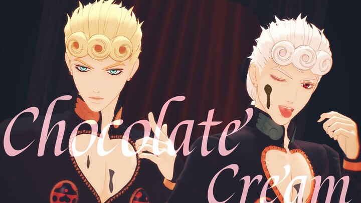 [JoJo's Bizarre MMD] Let's dance, no need to say more♪ Giorno [Chocolate cream] actually has two...?