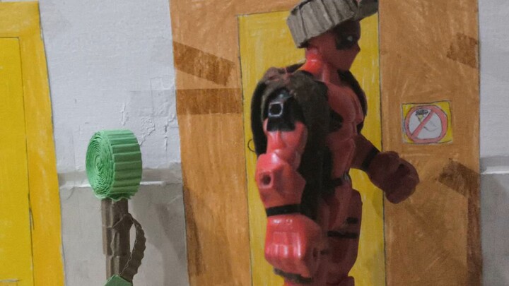 stop motion Deadpool misteri ( pendek) eps sesajen