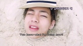 Travel with V “Winter Bear” MV (Coron, Palawan, The Philippines) BTS Funny Moments ENGSUB