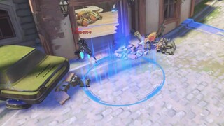 [ Overwatch ] Ana's 100% evasion of Tekken's ultimate move