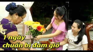 Đám giỗ mền tây - ngày chuẩn bị  [Nam Việt 1822]