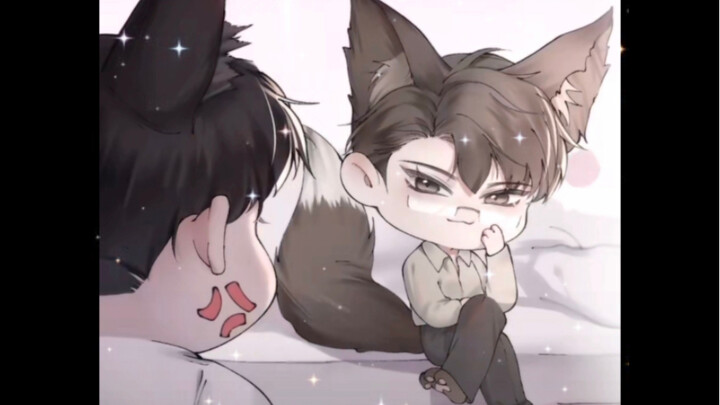 [Fox x Little Wolf Dog] เวอร์ชั่น Q นี้ไม่เคยเบื่อที่จะดูหลายรอบเลย น่ารักจังเลย~