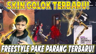 WANJAY DEMAGE PARANG BARU NAMBAH DEMAGE! AUTO DICINCANG MUSUHNYA! - GARENA FREE FIRE