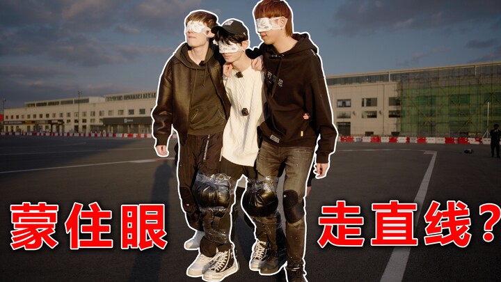 Can't walk in a straight line while blindfolded? We don't believe it!