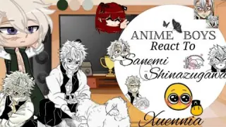 🍒Anime Boys React To Each Other🍒 [Sanemi Shinazugawa🍃] [2/6] [Manga Spoilers ]