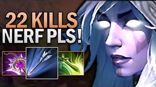 Divine Rank Drow Ranger - Please Nerf Dota 2 7.22