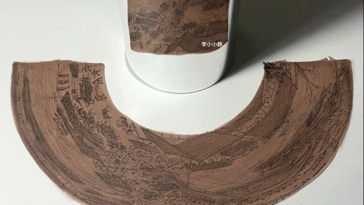 Garis Besar Sungai Qingming yang Hanya Bisa Dilihat di Cermin