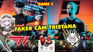 [Bán Kết MSI 2022] Highlight T1 vs G2 game 1: Faker cầm Tristana mid | G2 Esports vs T1 Esports
