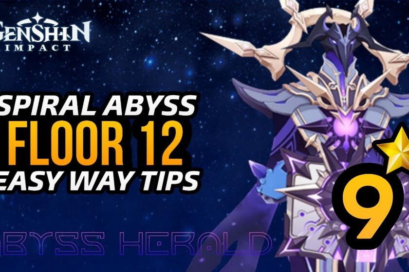 1 5 Spiral Abyss Floor 12 Simple Tips Genshin Impact Indonesia Bilibili