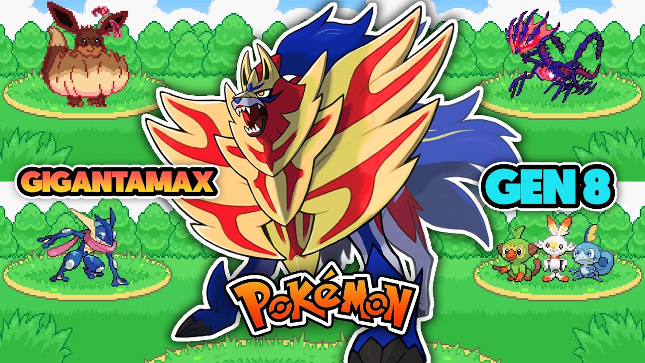 Top 5 Completed Pokemon GBA ROM Hacks With Randomizer, Gigantamax, Gen 8,  Mega Evolutions & More! 