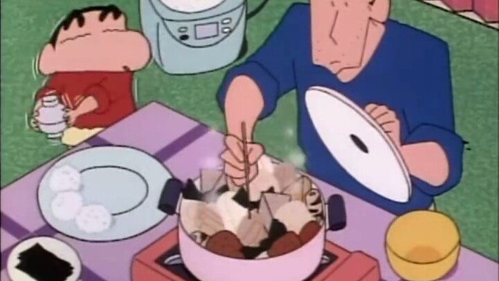 In the end, it was Shin-chan Hiroshi who cooked.