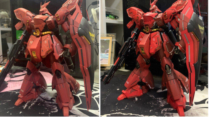 Phiên bản thẻ Bandai vẽ tay của Sazabi