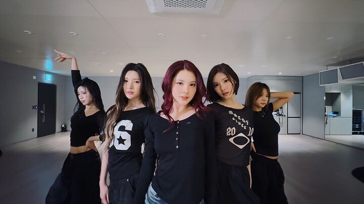 [4K Chinese Subtitles] Hearts2Hearts – AnyMotion Official Practice Room