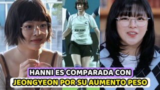 HANNI ES IGUALITA A JEONGYEON POR SU "AUMENTO DE PESO" QUE LE PASO?