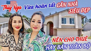 Thúy Nga vừa hoàn tất căn nhà siêu đẹp nên cho thuê hay bán toàn bộ…