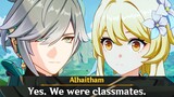 "About" ALHAITHAM CLASSMATES Cutscene Genshin Impact Story Quest