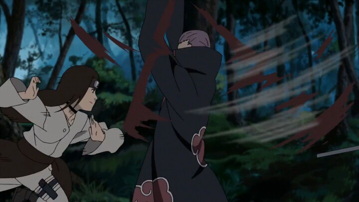 Neji hiuga,Ten Ten vs hidan awawawa