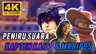 PELAKON SUARA KAPTEN KAIZO & MARIPOS🦋 DALAM SIRI ANIMASI BOBOIBOY GALAXY WINDARA🌪[4K]