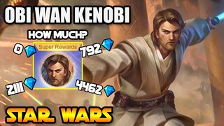 HOW MUCH DID WE SPEND TO GET OBI WAN KENOBI - STAR WARS?? - MLBB WHAT’S NEW? VOL. 115