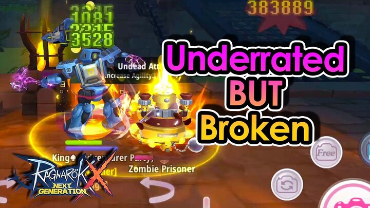 [ROX Global] The Most UNDERRATED Mechanic Build. Mace Crit Skill Build Explained! | King Spade