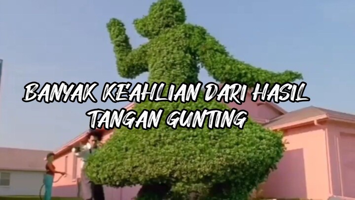 PART 4 BANYAK KEAHLIAN DARI HASIL TANGAN GUNTING ‼️