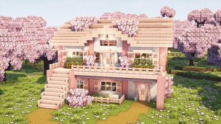 【Minecraft】Kho chứa hoa anh đào