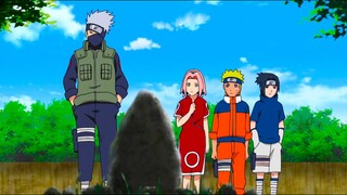 Kakashi Show His Father Grave To Naruto Sasuke and Sakura & Leaf If Minato Still Hokage English Dub