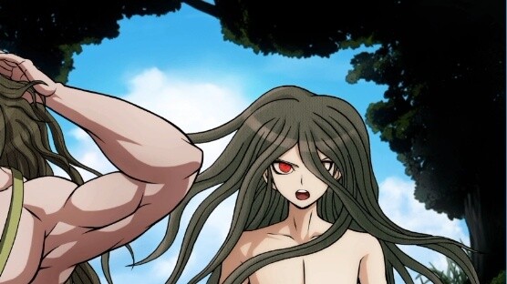 Why are their heads so similar, black long stripes and red eyes
