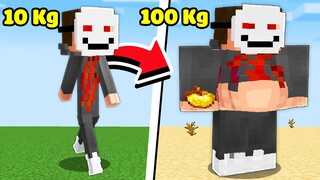 Minecraft nhưng Tôi Ăn Nhiều = Béo Phì