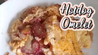 Simpleng luto lng ng HOTDOG OMELET masarap na#cooking #recipes #pilipinofood #yummy #chef #trending