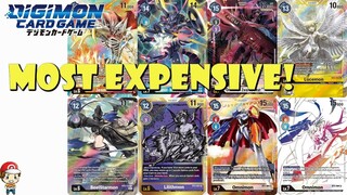 The Top 10 Most Expensive Digimon TCG Cards! (Digimon TCG News)